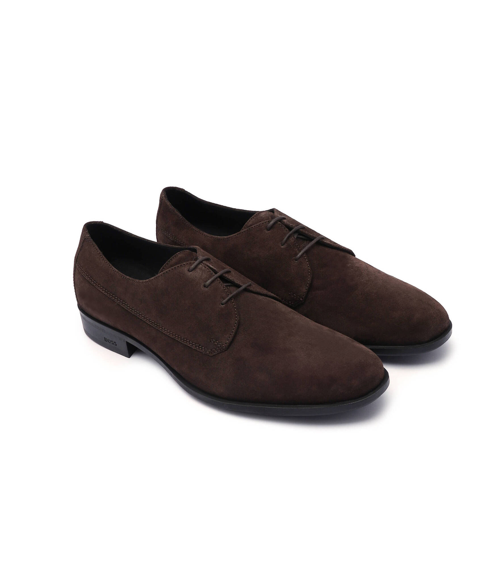 Кожаные дерби colby_derb_stsd BOSS BLACK - коричневый(50516599)