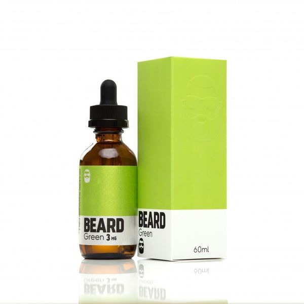 Купить Жидкость BEARD (60ml) - Green Melon Custard