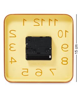 CL-60/2 Часы «Квадрат» желтый