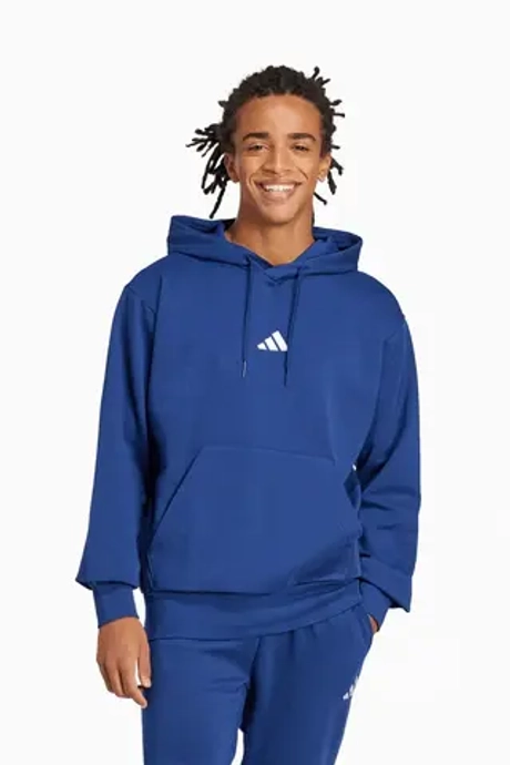 Кофта adidas Essentials Feelcozy Fleece - синий