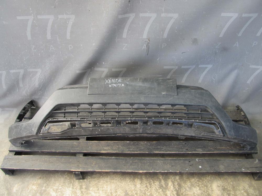 Юбка переднего бампера Hyundai Creta 1 (GS) 16-21 Б/У Оригинал 86512M0000