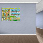 Стенд Уголок безопасности с карманами А5 846