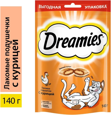 Dreamies 140г.*12 с Курицей