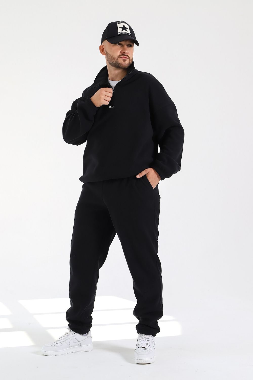 Костюм мужской Соломон-2 Виотекс ЧЁРНЫЙ