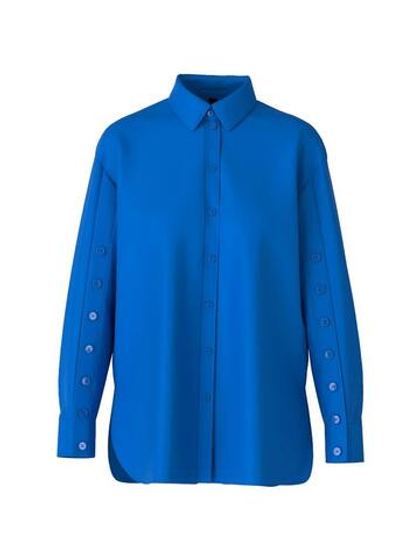 Marc Cain Рубашка с декоративными кнопками на рукавах