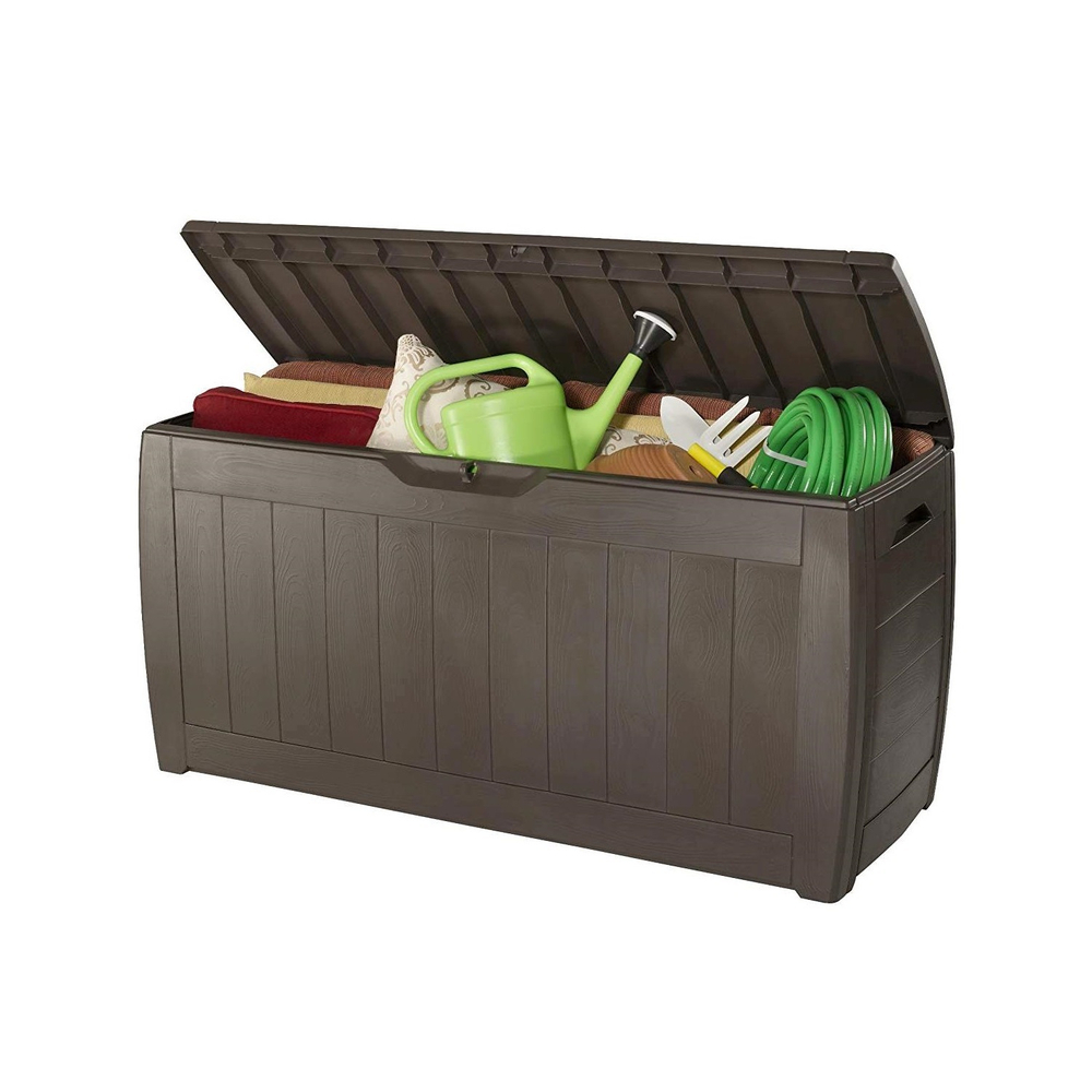 Пластиковый сундук Keter Hollywood 270 л brown