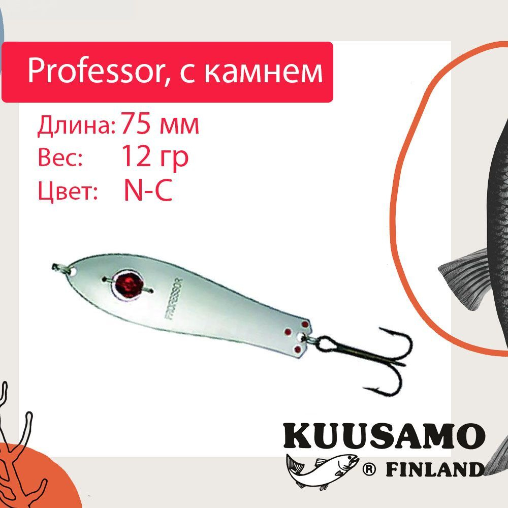 Блесна для рыбалки Kuusamo Professor