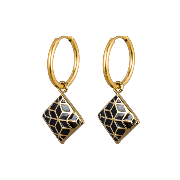 Серьги Fiore Luna AE03209-4 G