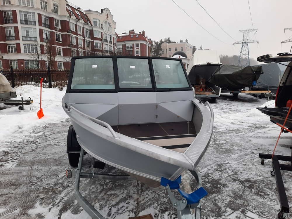 Алюминиевая лодка Гиргис 440 Фиш