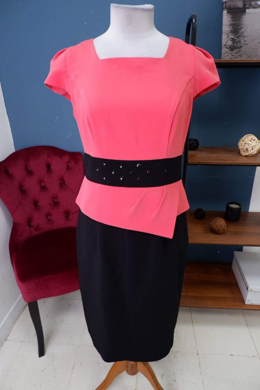 Платье Arita Style комбинированное 50 размер