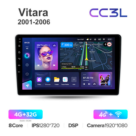 Teyes CC3L 9"для Suzuki Vitara 2001-2006