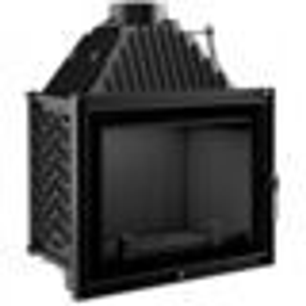 Каминная топка Kratki Oliwia/L/BS (угловое стекло слева) чугун