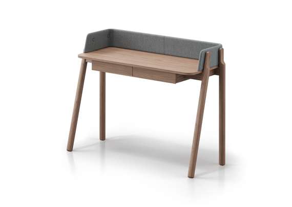 Консоль Basic 120*45 см (натуральный дуб, светло-серый твид)