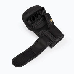 Боксёрские перчатки Venum Serpenti Sparring black/silver/gold