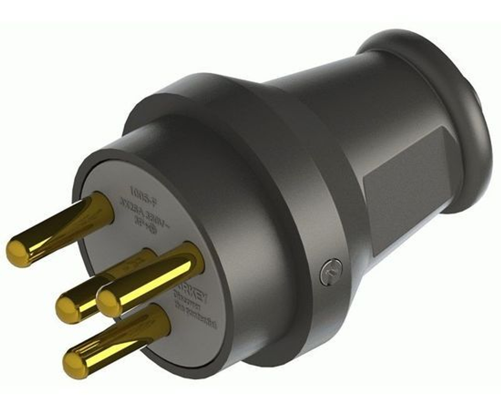 NE-AD Вилка электрическая 25А 380, 1 шт.