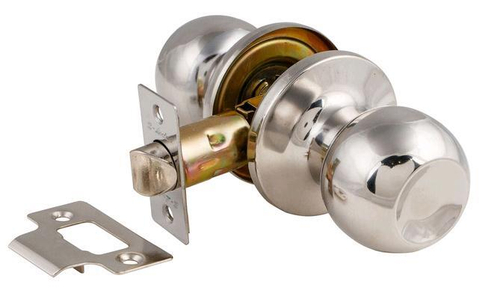 Защелка-Комплект  S-Locked 6072-05 PS CP круглая пустая ХРОМ /116395