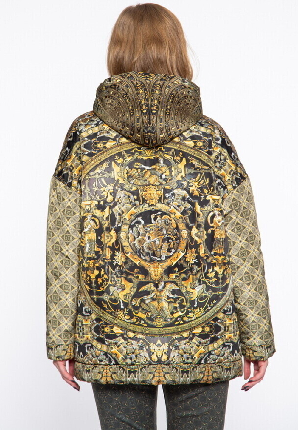 Куртка "Негроли", по мотивам чеканных доспехов 16-го века мастера оружейного дела миланца Филиппо Негроли