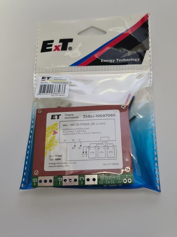 Плата контроля ET 3SBLi-100A7060