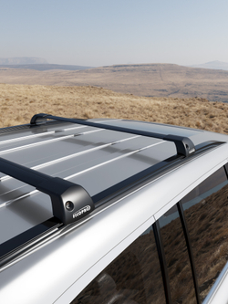 Багажник на рейлинги для Kia Sportage V(NQ5)5дв. SUV 2021-наст.время M44-7006B ,черный