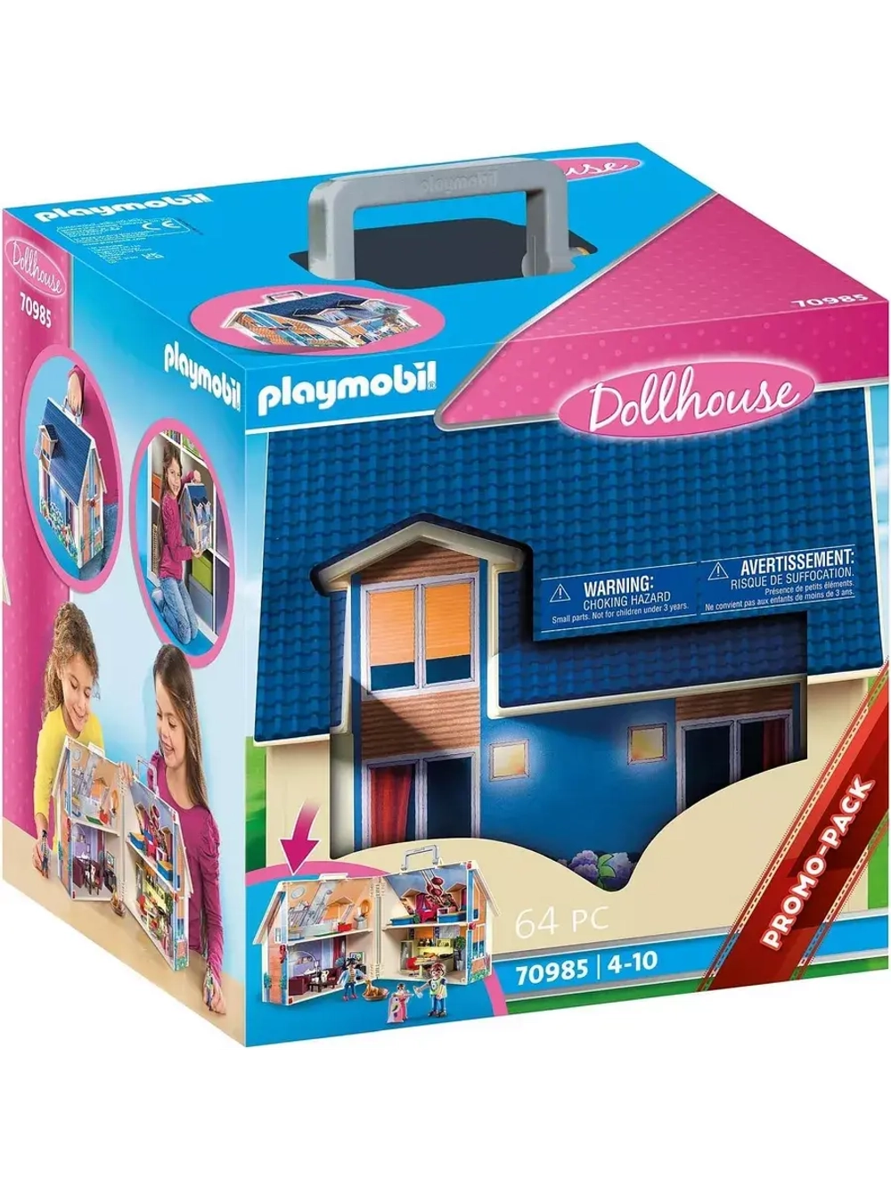 Набор Переносной кукольный домик Playmobil 70985