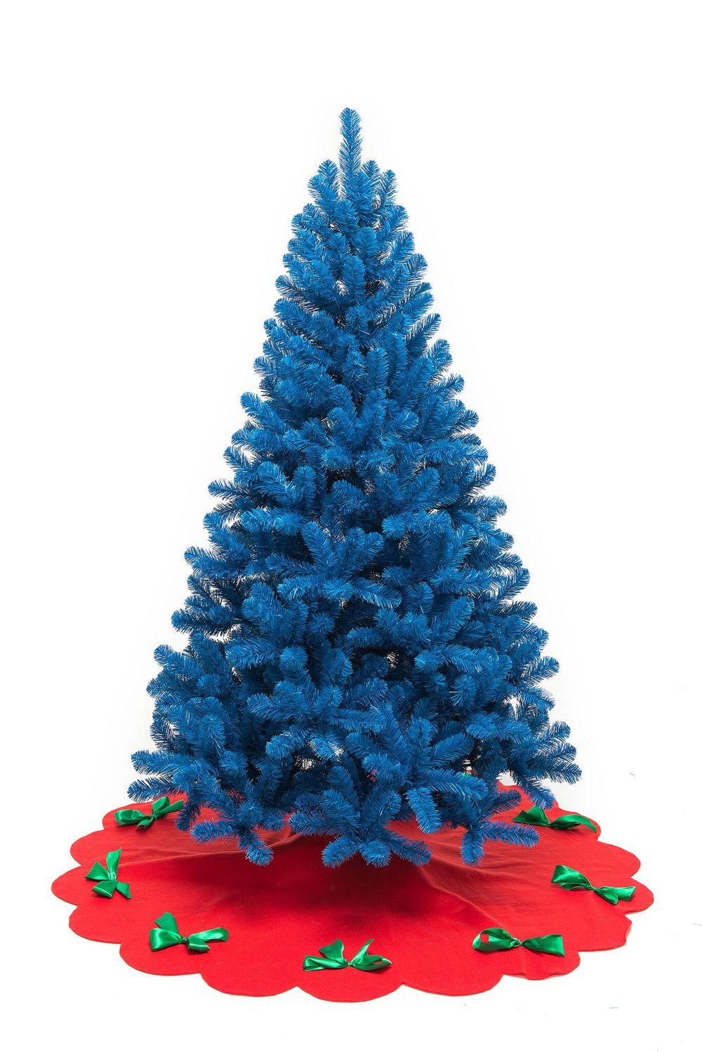 Искусственная синяя елка «Морозная» (пвх) от 1,2 м до 2,4 м