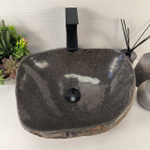 Раковина из речного камня RS-65453 44*36*15 0861