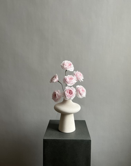 Роза пиновидная розовая d=5 см