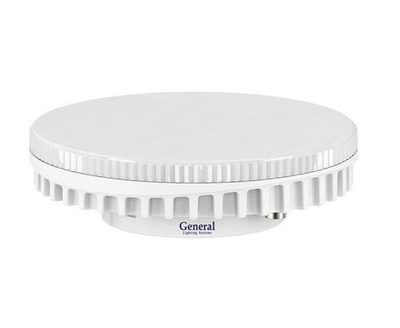 Лампочка General GX53 9W 6500K 6K 75x22 рифл. пластик 642900, 5 шт