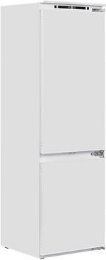 Встраиваемый двухкамерный холодильник Maunfeld MBF177NFFWGR Inverter