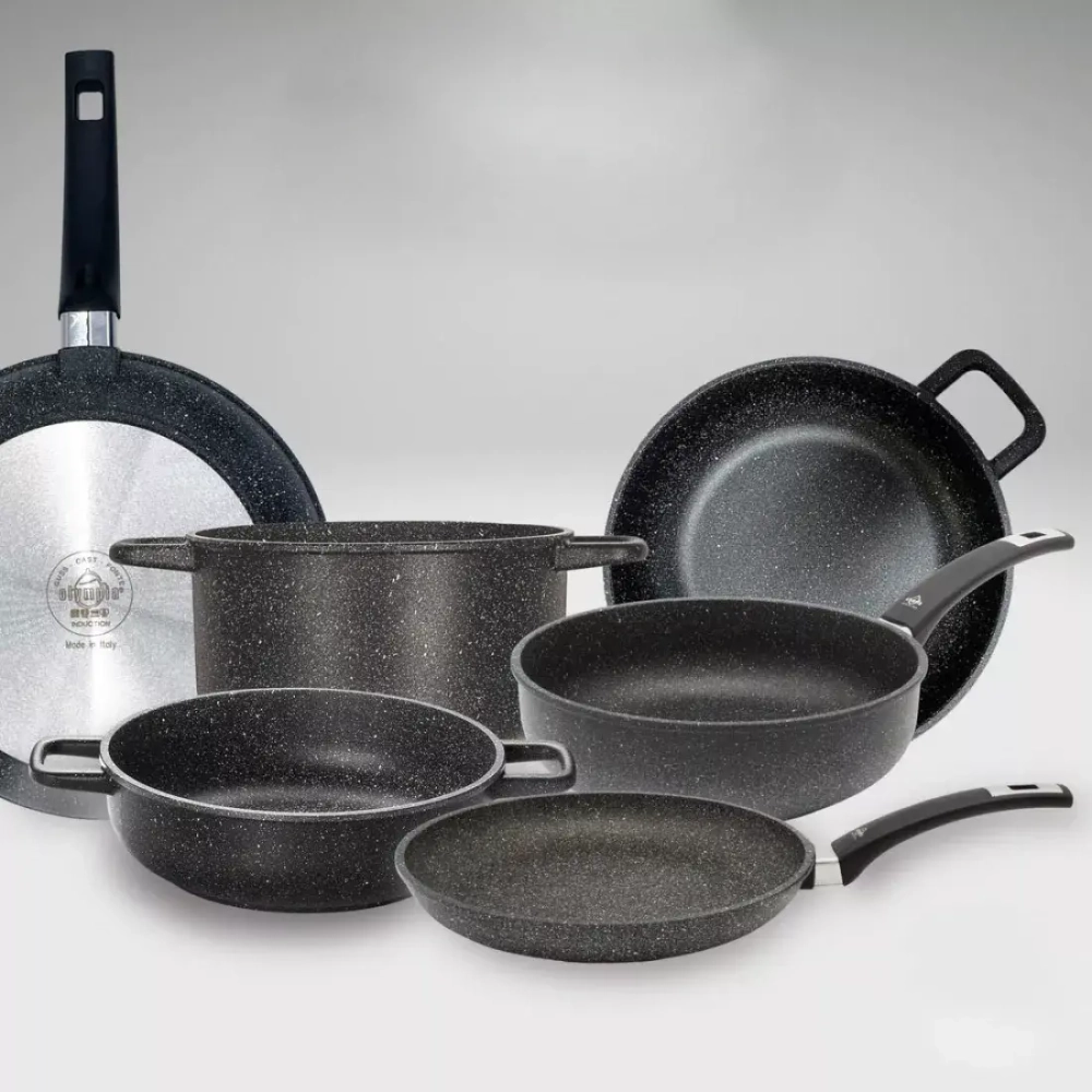 Сковорода для индукционных плит 24см Olympia Hard Cook Fix Induction