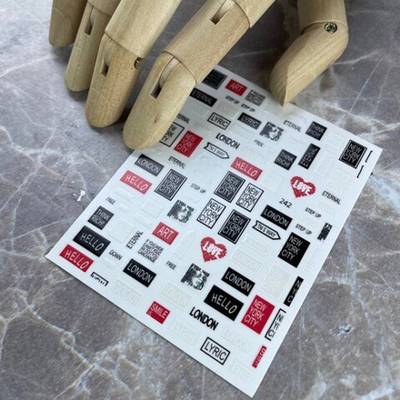 Наклейки для ногтей JOYFUL NAIL №242