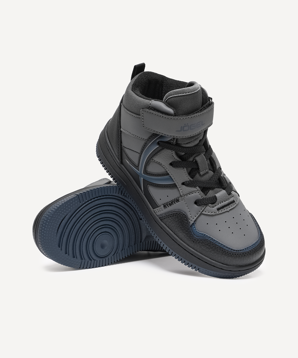 Кроссовки спортивные JÖGEL Freedom Kids, серый/черный