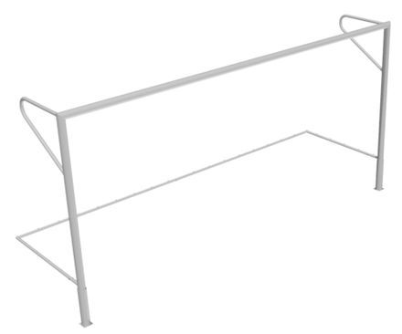 Ворота футбольные 7,32 х 2,44 м тип-2 комплект