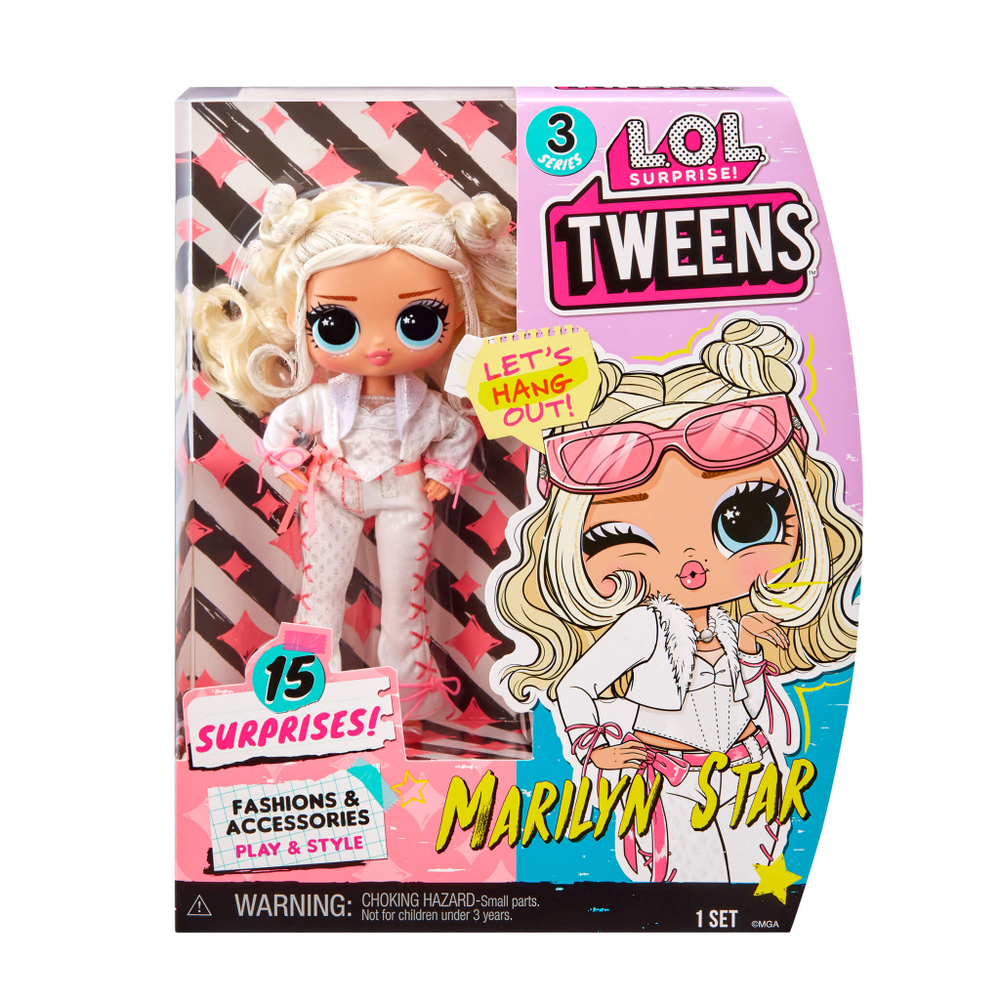 Кукла Лол Твинс LOL Tweens Marilyn Star 3 series