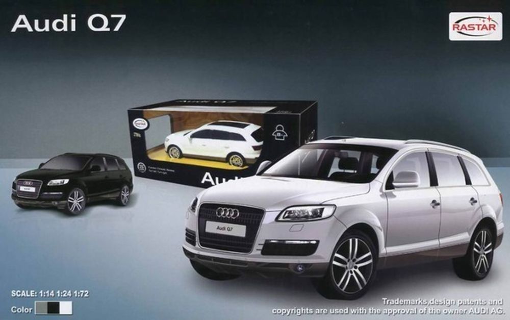 Купить Машинка радиоуправляемая модель Audi Q7.
