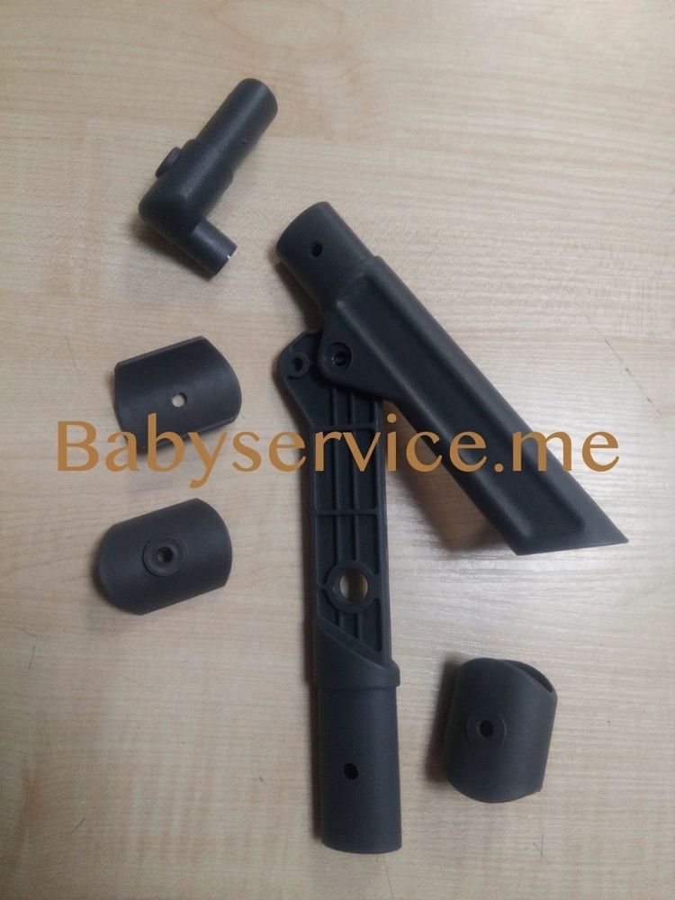 Шарнир складывания рамы левый серый