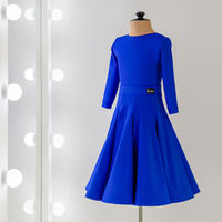 Standart 4-01-06-C | Рейтинговое платье годе для спортивных бальных танцев | Vasileva Dance