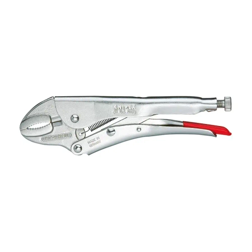 Клещи зажимные никелирование 300 мм Knipex 41 04 300