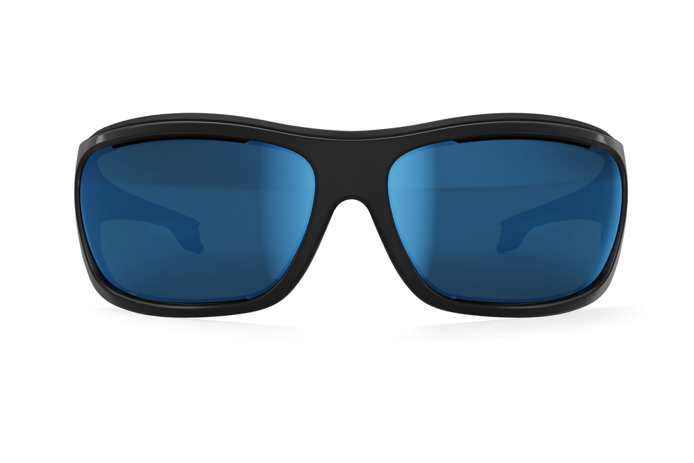 Спортивные очки LiP Tide / Matt Black - Black / PC Polarized / Levante Series ML Blue Smoke AF