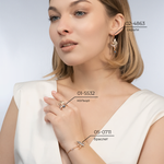 Кольцо «Тайна красоты» из комбинированного золота с топазами и натуральными топазами white