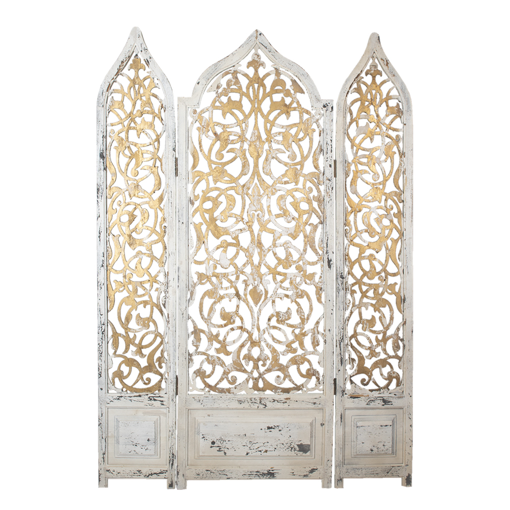 Ширма "Ажур" 124x186см  Дерево