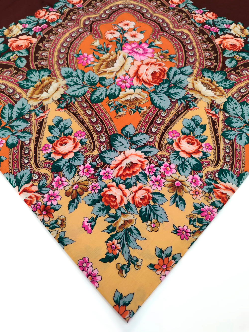 Павловопосадский платок Финифть 341-16