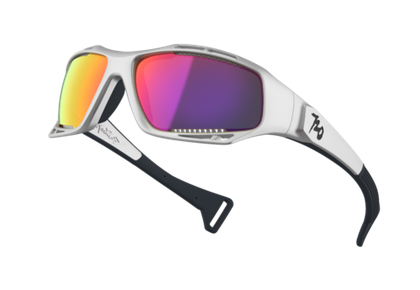 Спортивные очки 720armour Stingray / Matte Silver / Red PCPL Lens