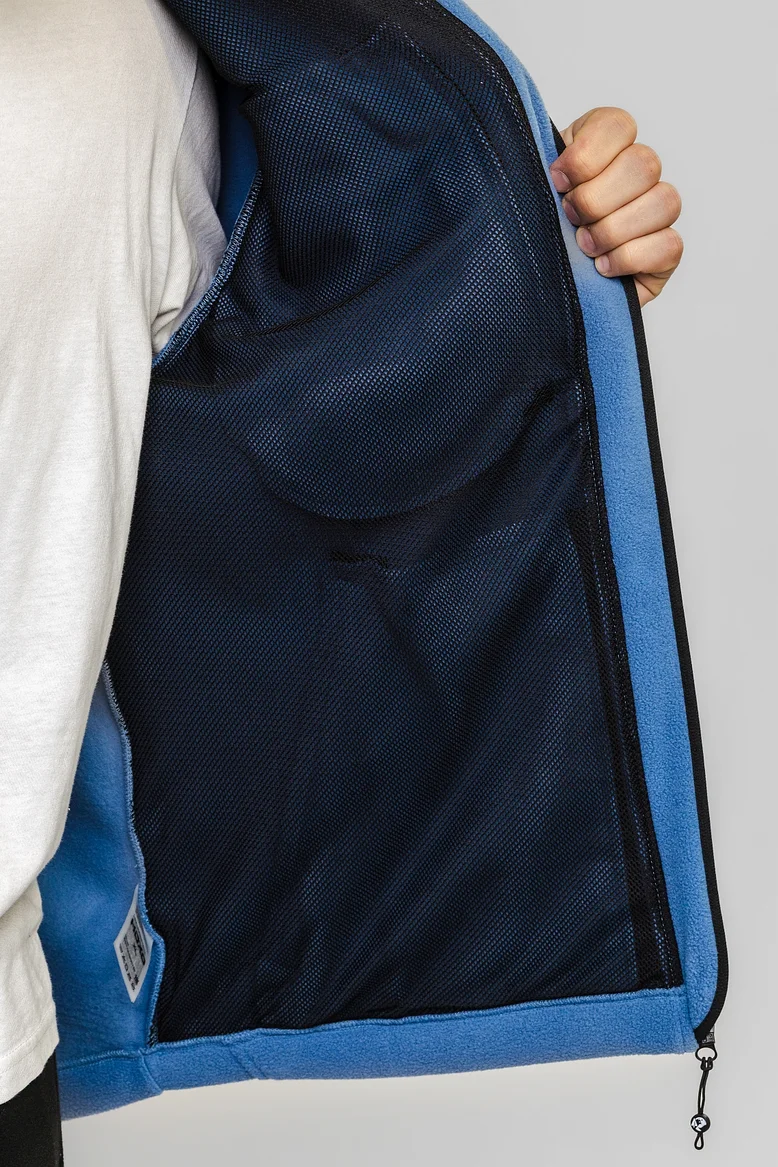 Кофта "НОХО" флисовая мужская, цвет "Полуночная синева"