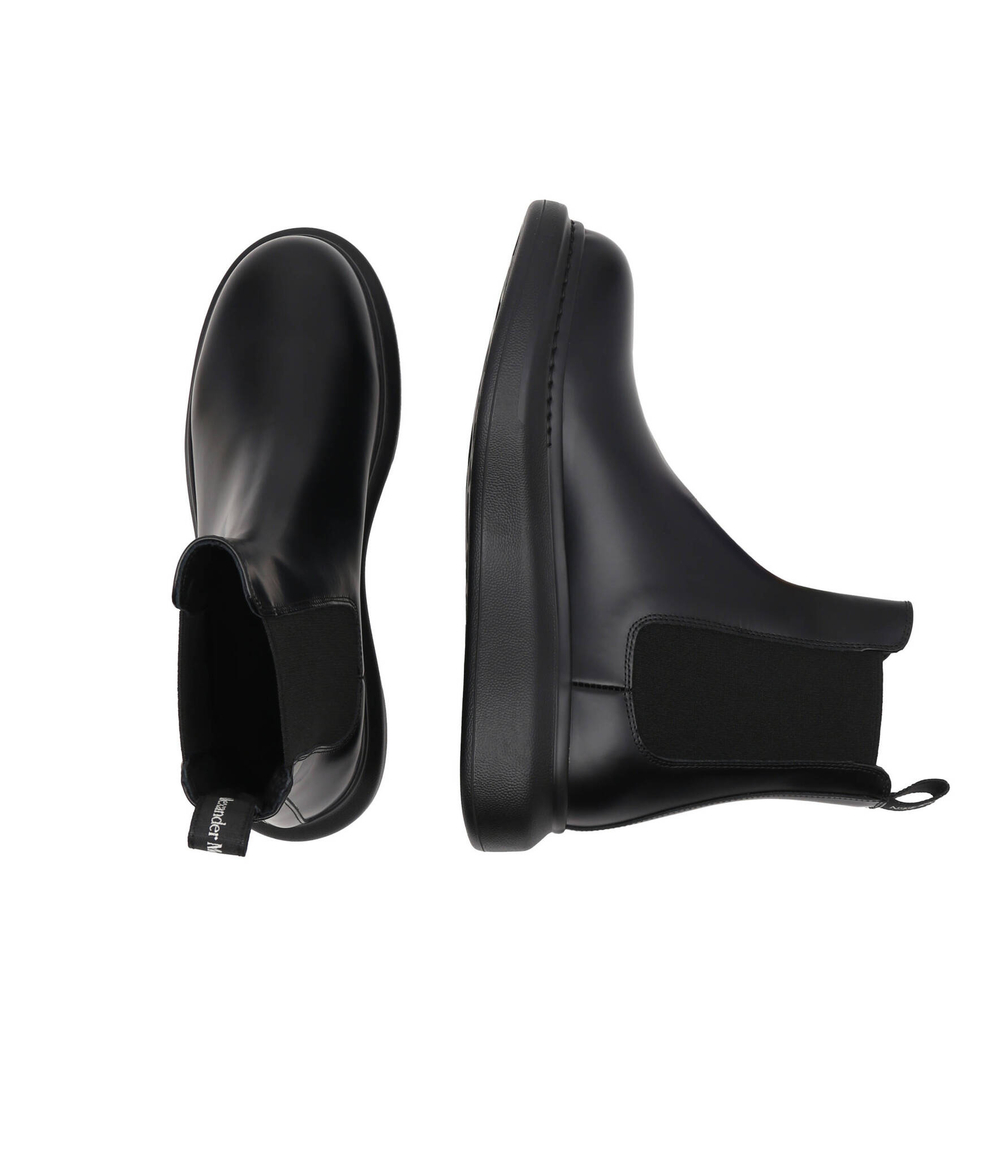 Кожаные челси Alexander McQueen - черный(586198 WHX52)