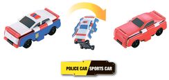 Maşın TransRacers Police car & Sports Car