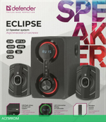 Акустика Defender Eclipse 2.1 черный (65593)
