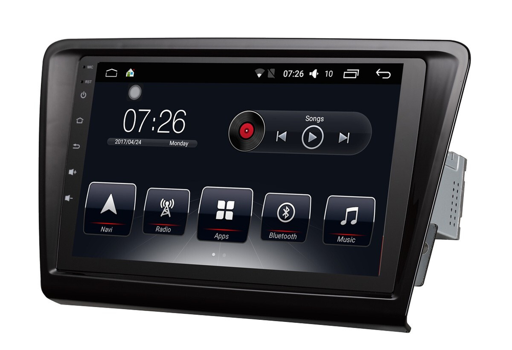 Магнитола для Skoda Rapid 2012-2020 - Carmedia T30-9074 на Android, 8-ЯДЕР, 4ГБ-64ГБ, SIM-слот