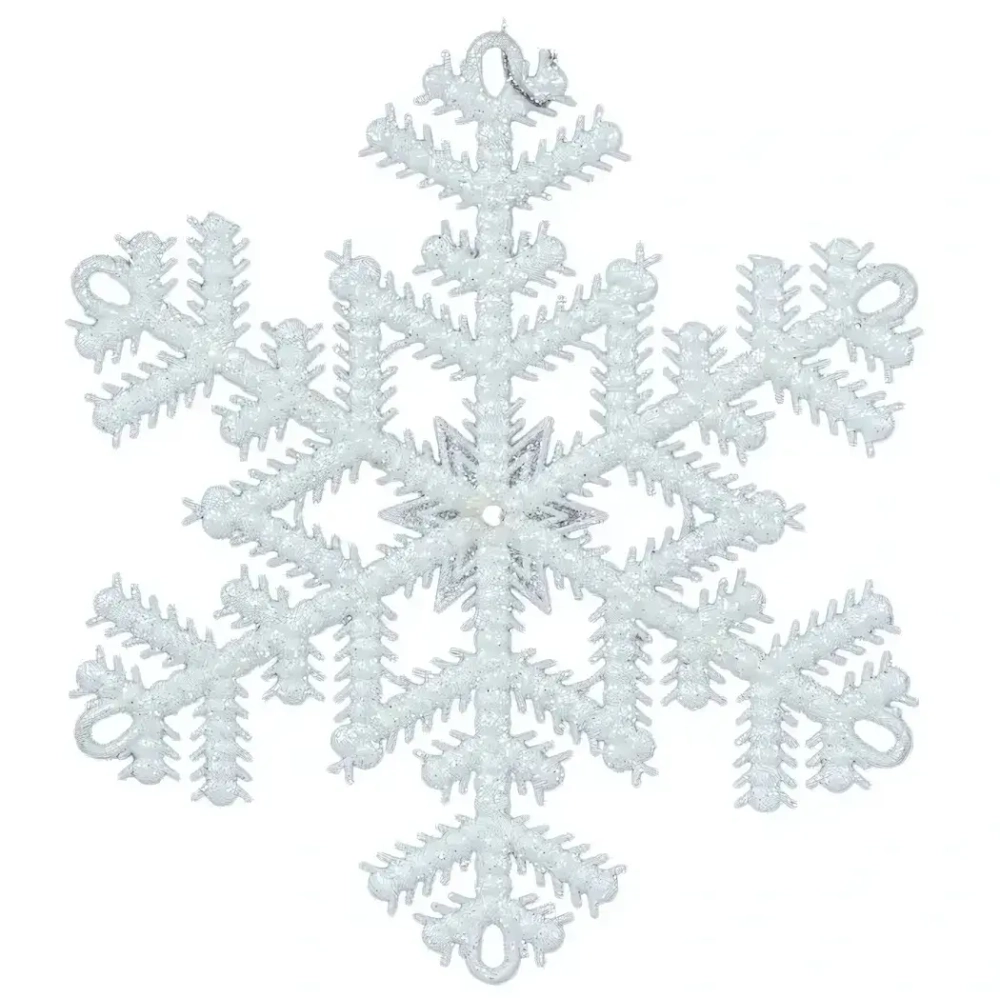 Елочное украшение Снежинка 14СМ