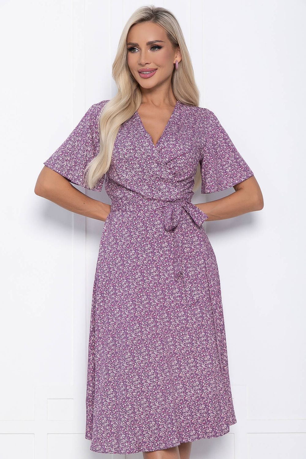 Платье Мода люкс (сиреневое) П10885 LT Collection